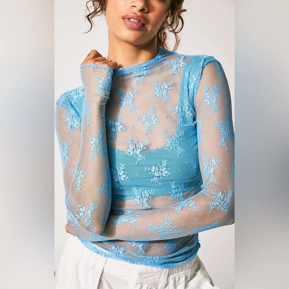 FREE PEOPLE LADY LUX LAYERING TOP - Picture 1 of 4